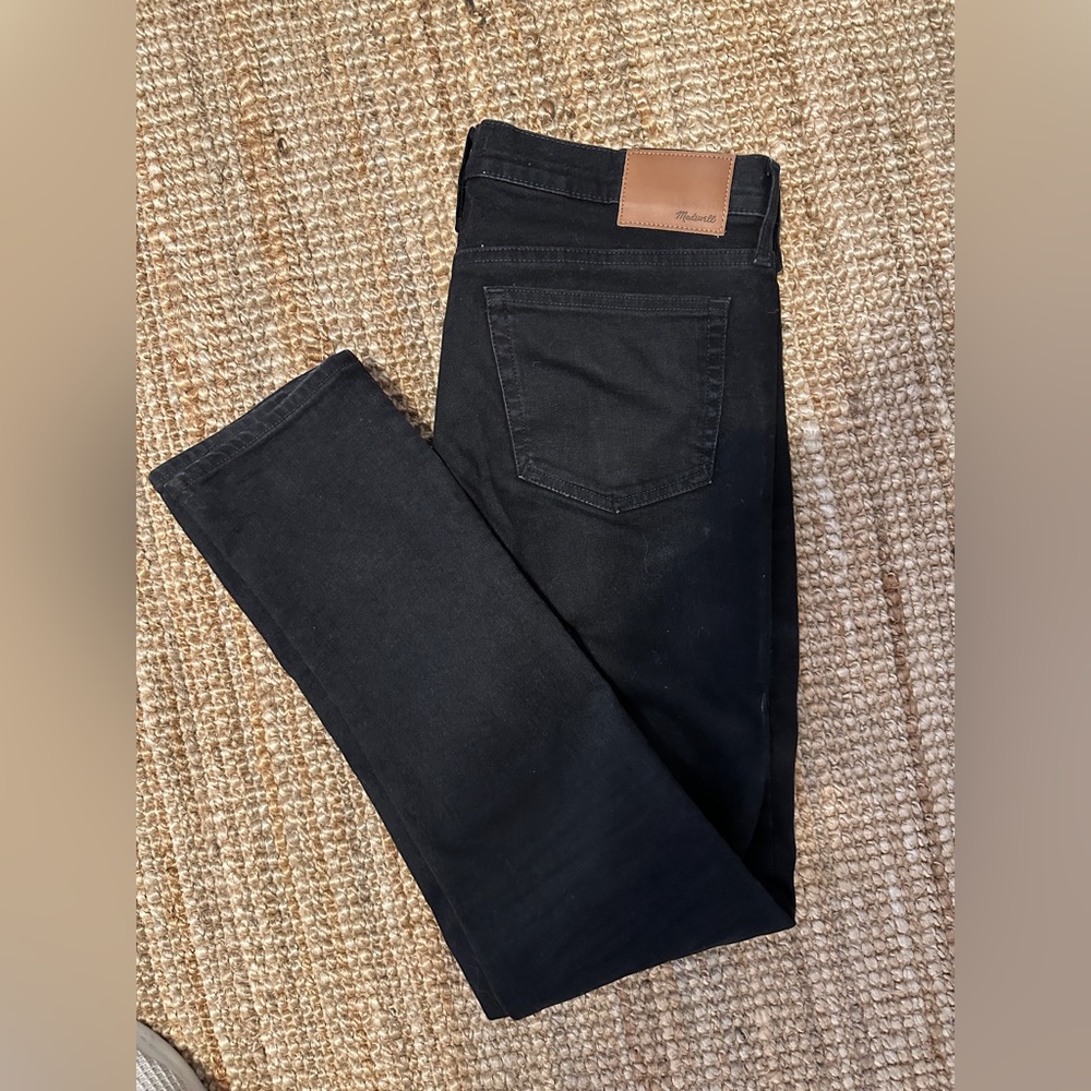 Madewell Skinny Jeans in Brooklyn Wash: Ripped Edition / 34/34. NWOT